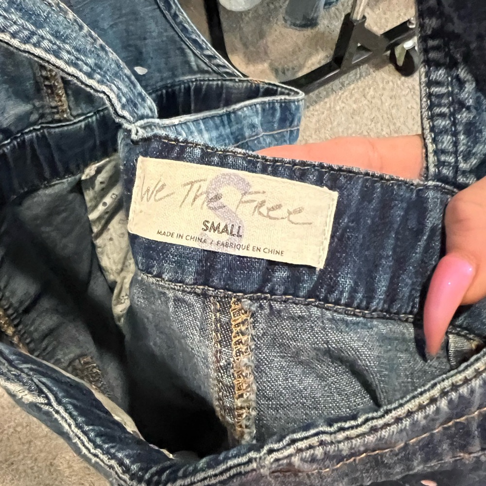 Free People Sutton Utility Overalls, SMALL - Picture 4 of 4